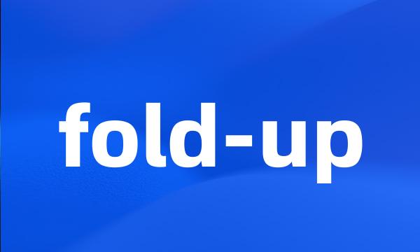 fold-up