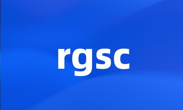 rgsc