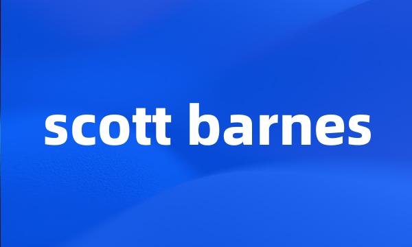 scott barnes