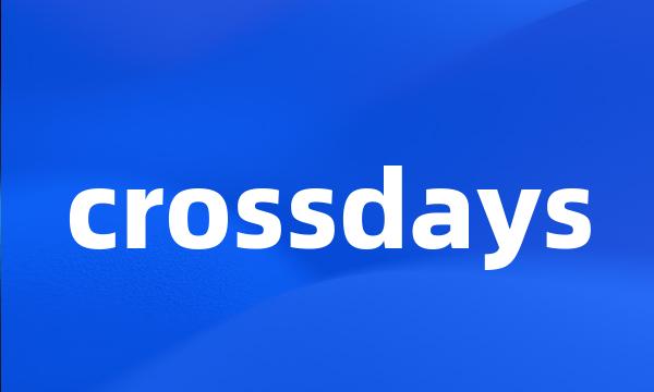 crossdays