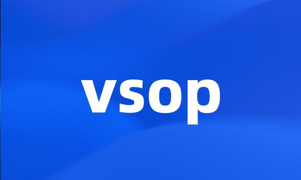 vsop