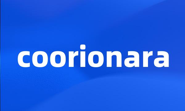 coorionara