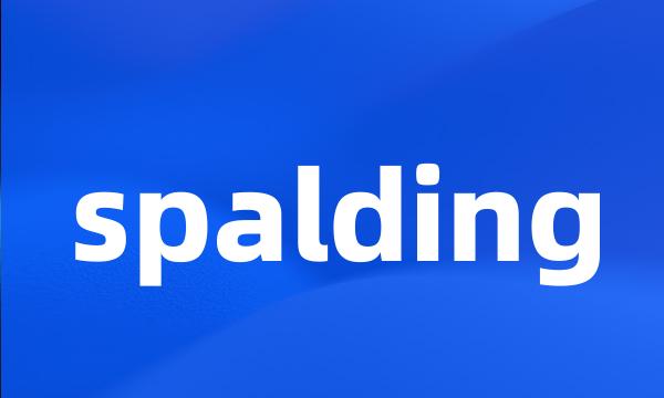 spalding