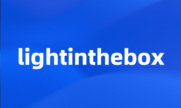 lightinthebox