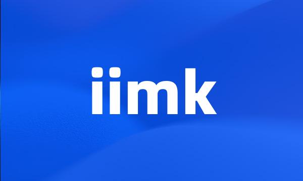 iimk