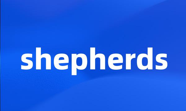 shepherds