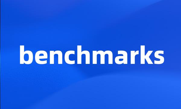 benchmarks