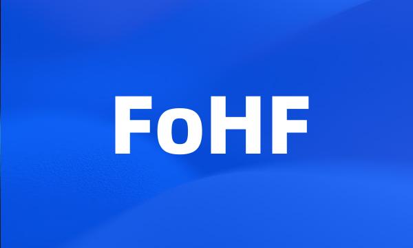 FoHF