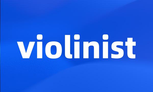 violinist