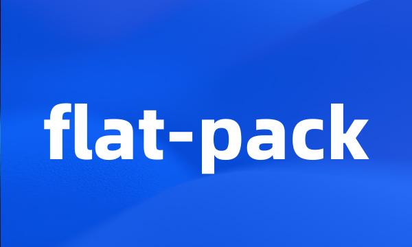 flat-pack