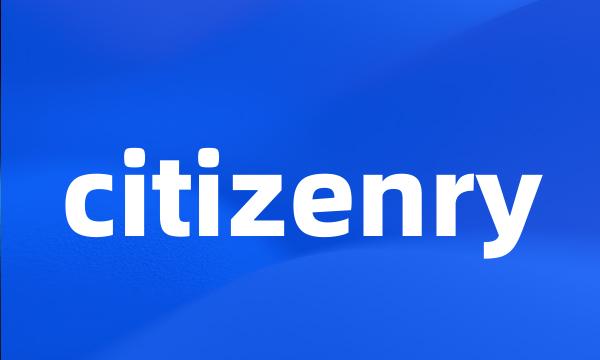 citizenry