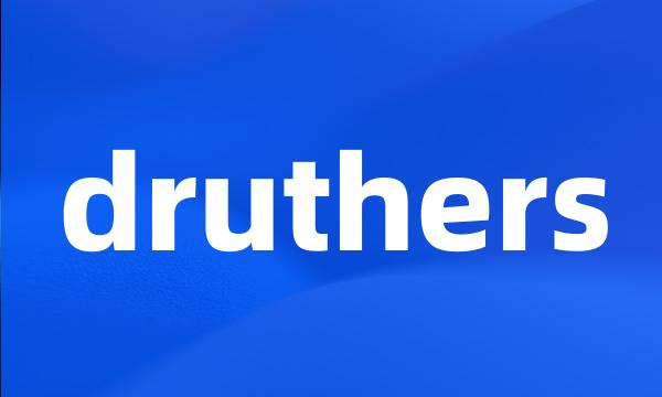 druthers