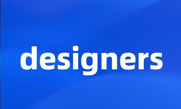 designers