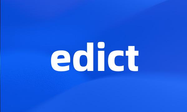 edict