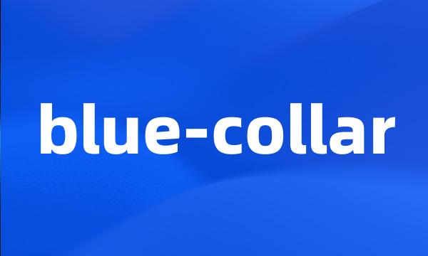 blue-collar