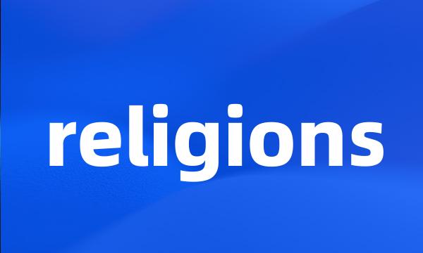 religions