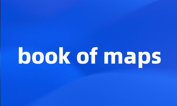 book of maps