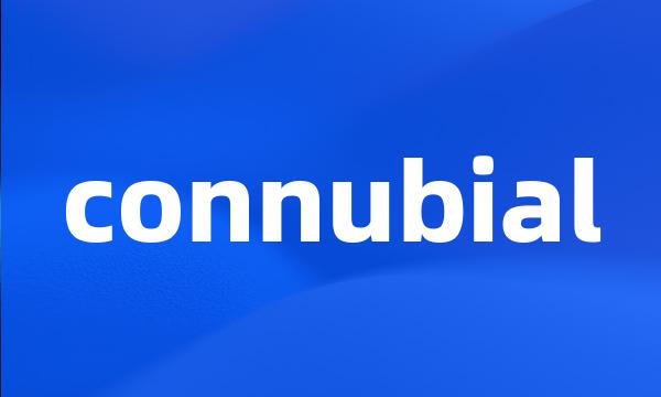 connubial