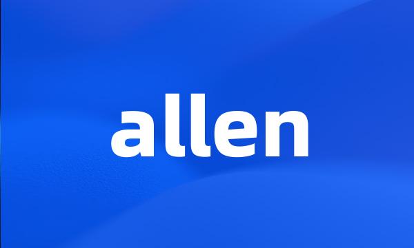 allen