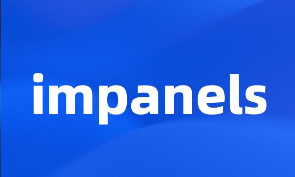 impanels