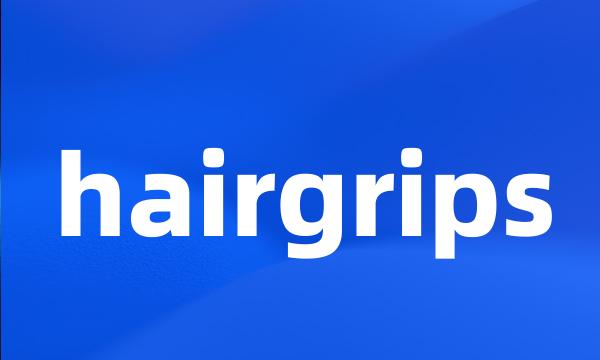 hairgrips