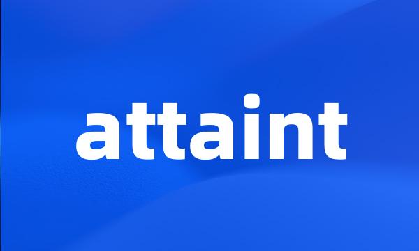 attaint