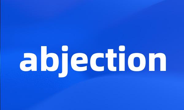 abjection