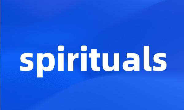 spirituals