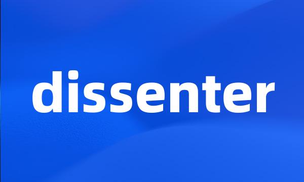 dissenter