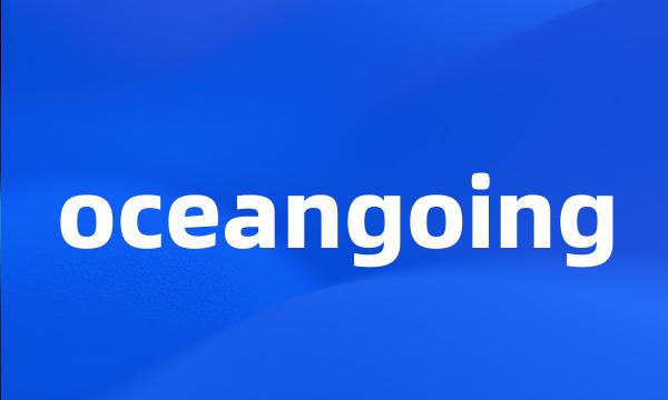 oceangoing