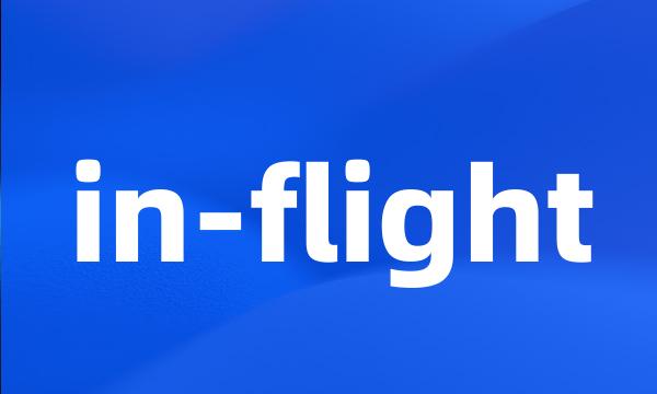 in-flight
