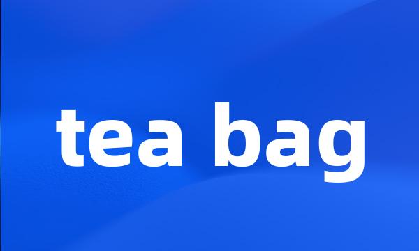 tea bag