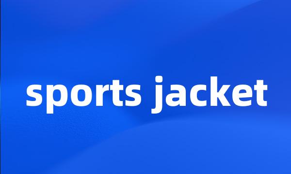 sports jacket