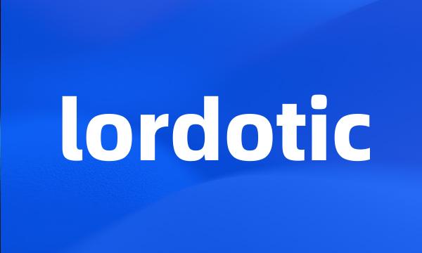 lordotic