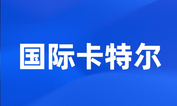 国际卡特尔