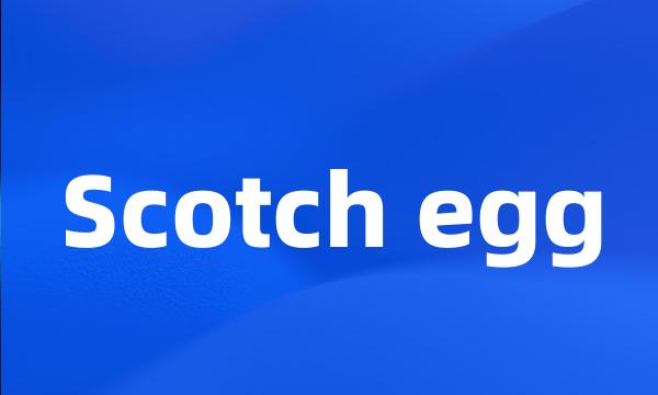 Scotch egg