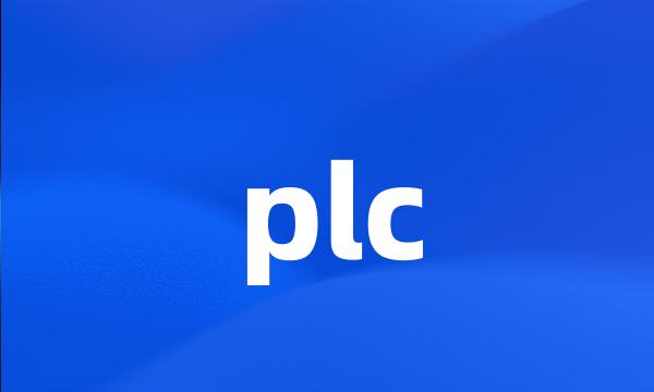 plc