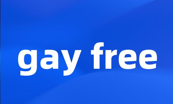 gay free