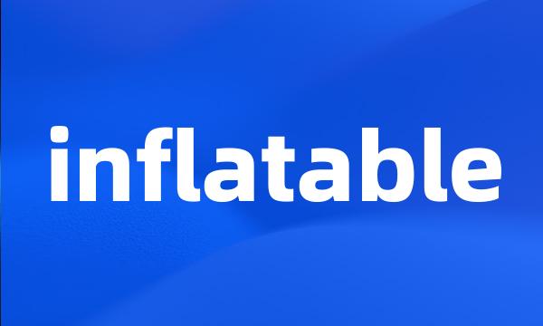 inflatable
