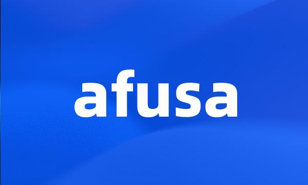 afusa