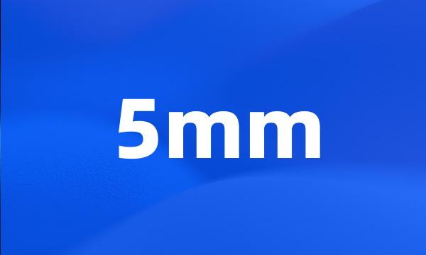 5mm