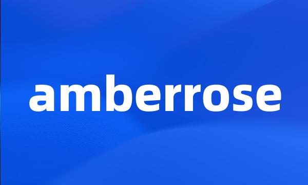 amberrose