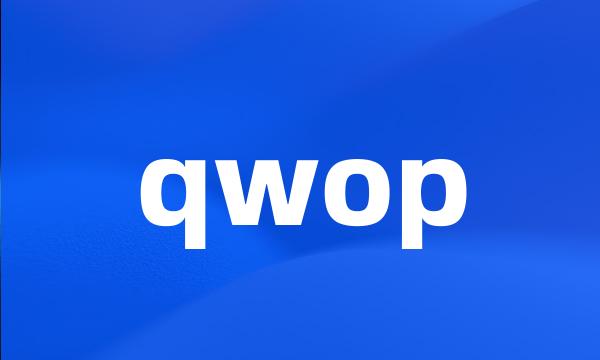 qwop