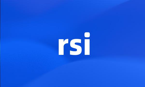 rsi