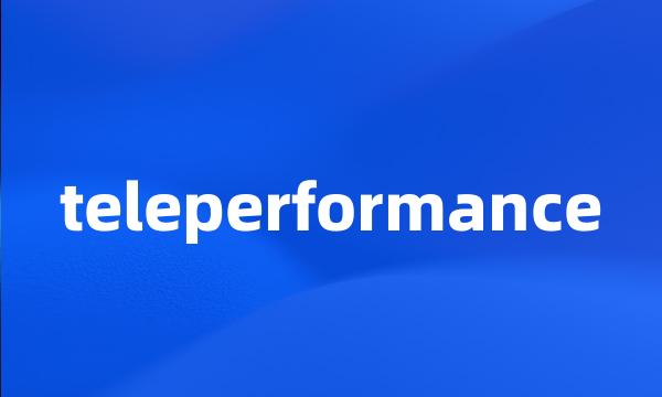 teleperformance