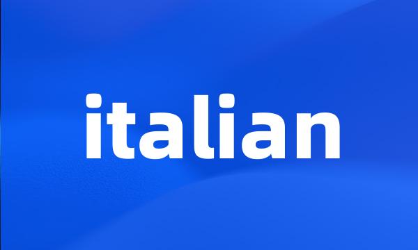 italian