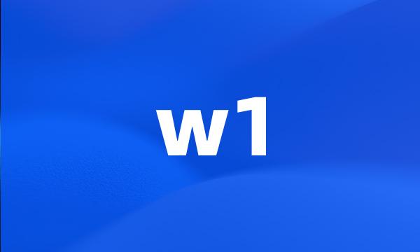 w1