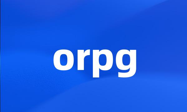 orpg