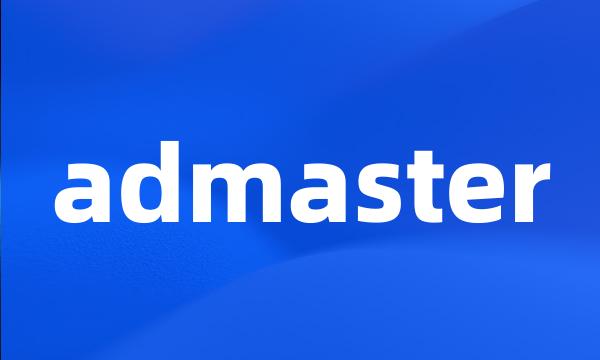 admaster