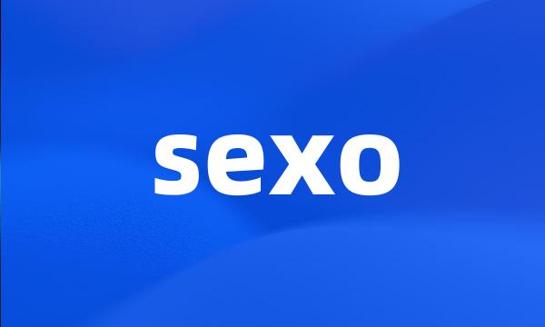 sexo